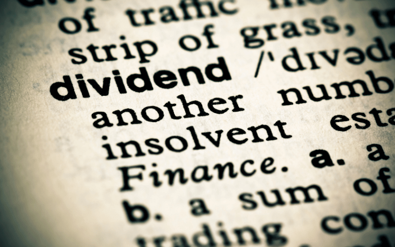 pay yourself a dividend